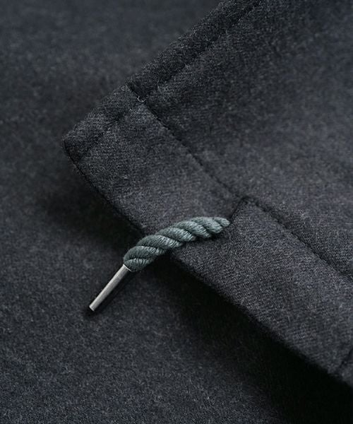 VU ヴウ coach jacket flannel wool [CHARCOAL GRAY] vu-blu-007