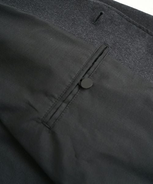 VU ヴウ coach jacket flannel wool [CHARCOAL GRAY] vu-blu-007