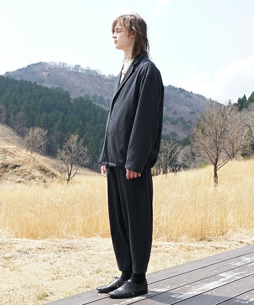 VU ヴウ coach jacket flannel wool [CHARCOAL GRAY] vu-blu-007