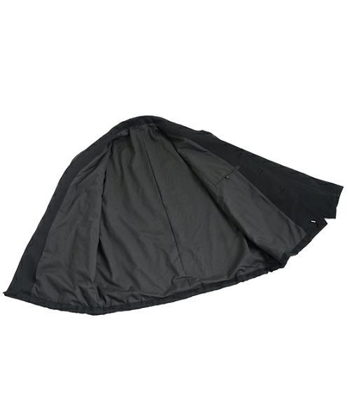 VU ヴウ coach jacket linen wool [BLACK] vu-blu-007