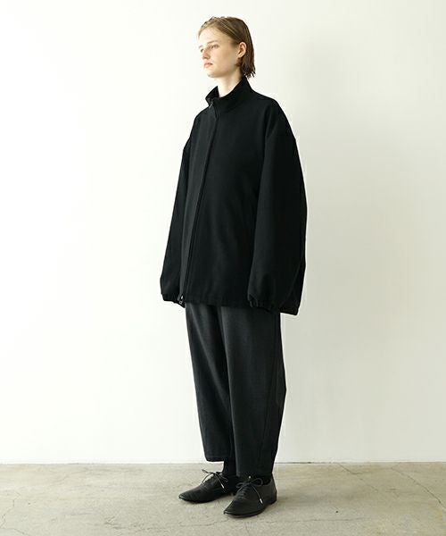 VU ヴウ stand collar coach blouson [BLACK] vu-blu-006