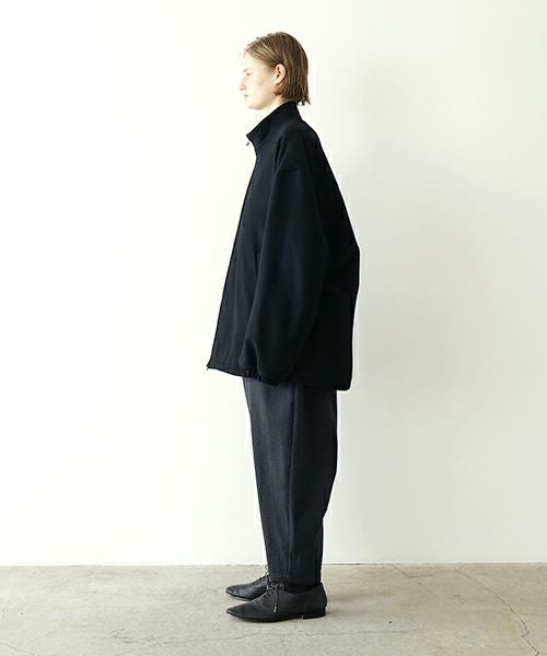 VU ヴウ stand collar coach blouson [BLACK] vu-blu-006