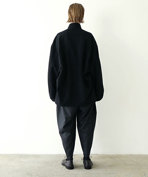 VU ヴウ stand collar coach blouson [BLACK] vu-blu-006