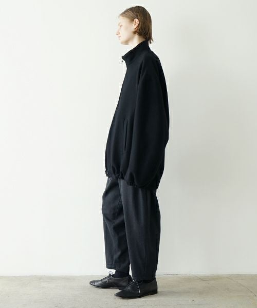 VU ヴウ stand collar coach blouson [BLACK] vu-blu-006