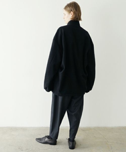 VU ヴウ stand collar coach blouson [BLACK] vu-blu-006