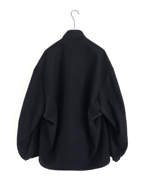 VU ヴウ stand collar coach blouson [BLACK] vu-blu-006