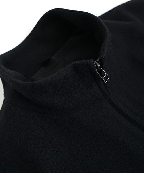 VU ヴウ stand collar coach blouson [BLACK] vu-blu-006