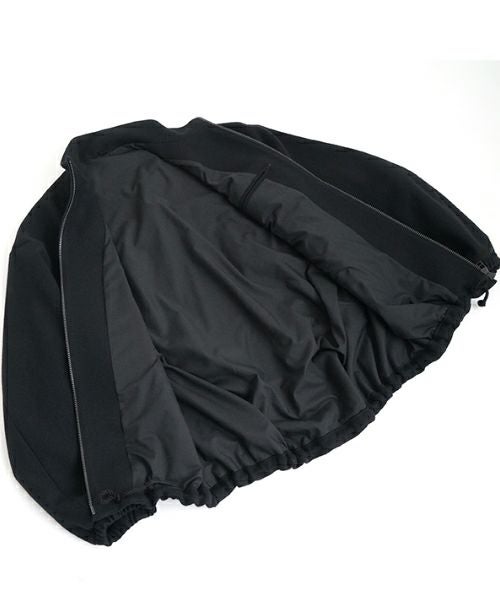 VU ヴウ stand collar coach blouson [BLACK] vu-blu-006