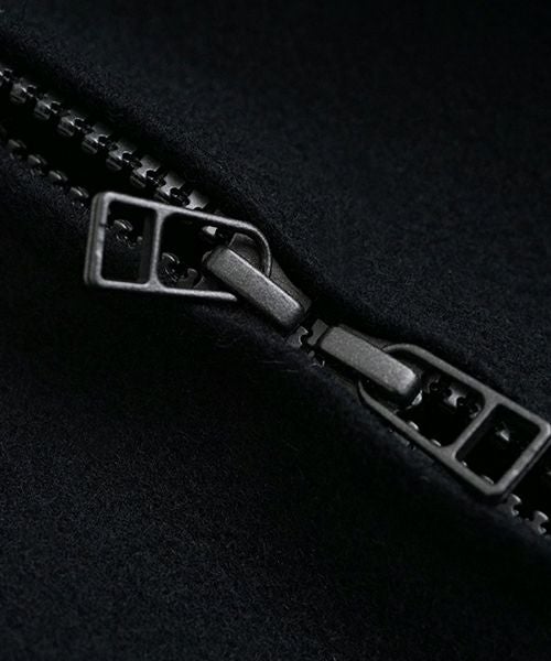 VU ヴウ stand collar coach blouson [BLACK] vu-blu-006