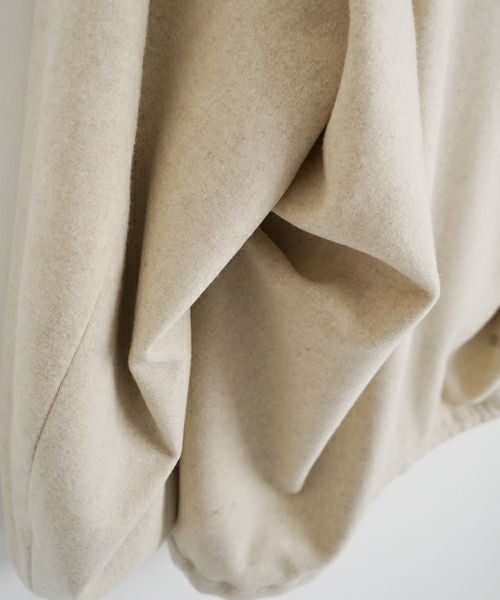 VU ヴウ stand collar coach blouson [OFF WHITE] vu-blu-006