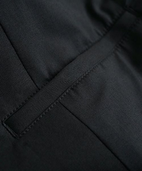 VU ヴウ long soutien collar coat finx cotton BLACK] vu-cot-003