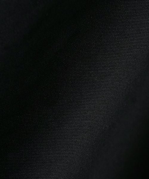 VU ヴウ long soutien collar coat finx cotton BLACK] vu-cot-003