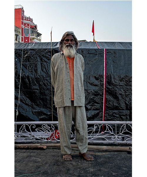 YANTOR ヤントル Tibetan Paisley Himo Pants[Y225PT09/BLUE]