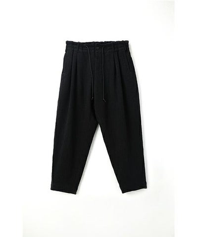 YANTOR　ヤントル 0 Count KhadiCotton Gokuraku Pants[Y255PT02/BLACK]
