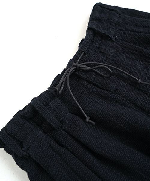 YANTOR　ヤントル 0 Count KhadiCotton Gokuraku Pants[Y255PT02/BLACK]