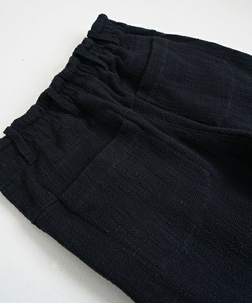 YANTOR 0 Count KhadiCotton Gokuraku Pants[Y255PT02/BLACK]