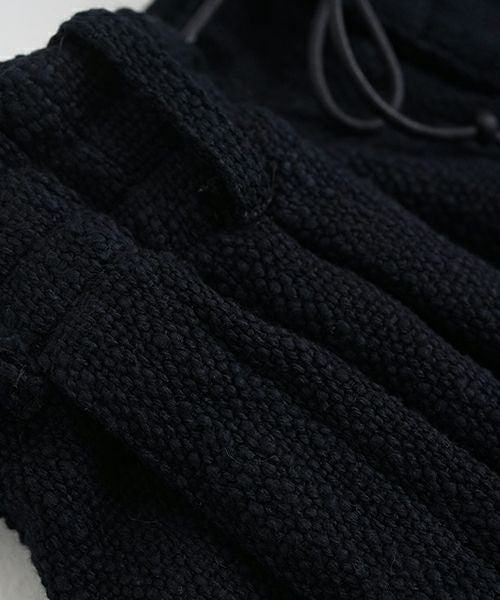 YANTOR　ヤントル 0 Count KhadiCotton Gokuraku Pants[Y255PT02/BLACK]