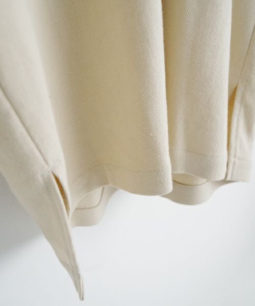 YANTOR　ヤントル6ply KhadiCotton Long Pullover[Y255PO04/OFFWHITE]