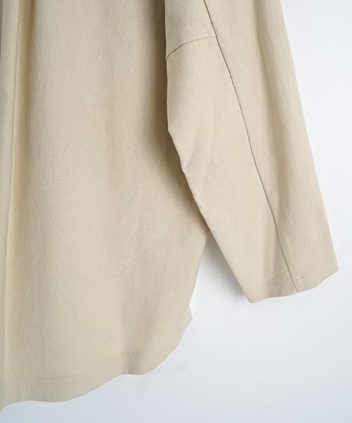 YANTOR　ヤントル6ply KhadiCotton Long Pullover[Y255PO04/OFFWHITE]