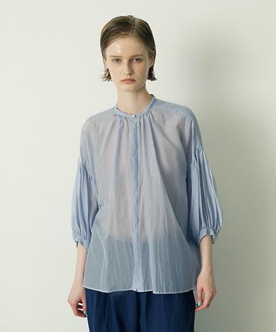  suzuki takayukiスズキタカユキpuff-sleeve blouse [S251-20/aqua]
