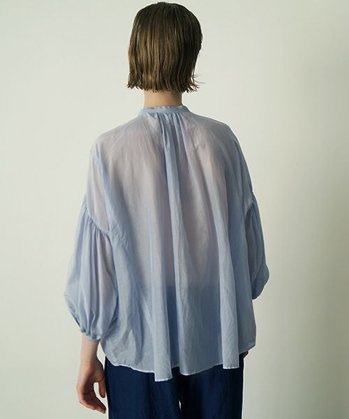  suzuki takayukiスズキタカユキpuff-sleeve blouse [S251-20/aqua]