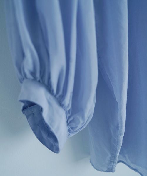 suzuki takayuki スズキタカユキ puff-sleeve blouse [T001-12/bay leaf]