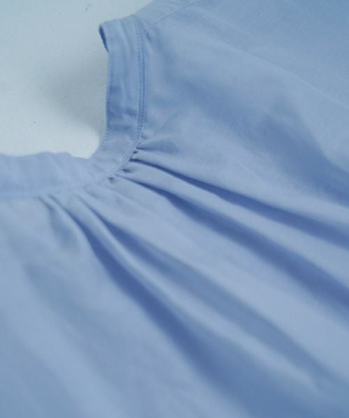  suzuki takayukiスズキタカユキpuff-sleeve blouse [S251-20/aqua]