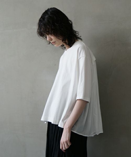 suzuki takayukiスズキタカユキcombination t-shirt ［s251-33/off white] 