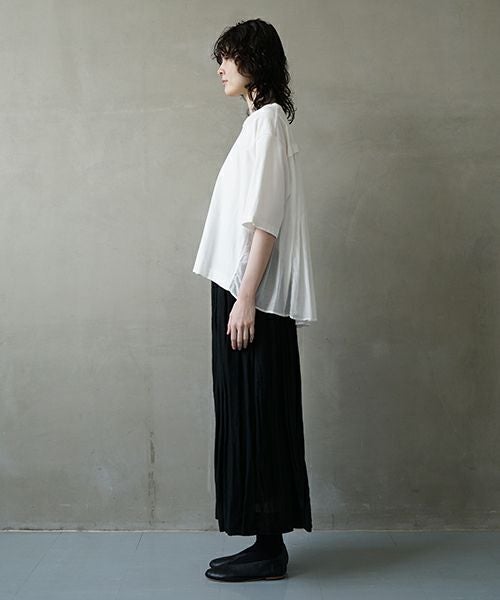 suzuki takayukiスズキタカユキcombination t-shirt ［s251-33/off white] 