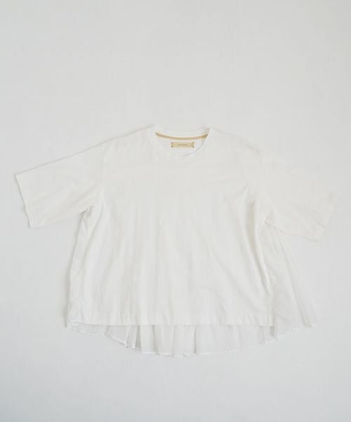 suzuki takayukiスズキタカユキcombination t-shirt ［s251-33/off white] 