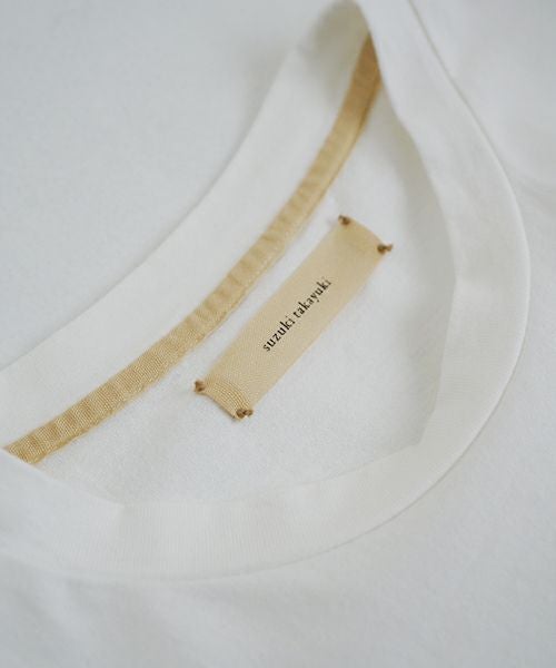 suzuki takayuki スズキタカユキ turtle-neck t-shirt ［s251-02/ICE GRAY]