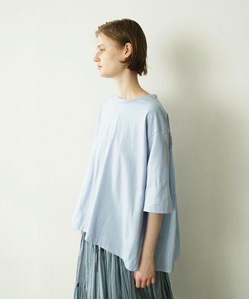 suzuki takayukiスズキタカユキcombination t-shirt ［s251-33/pale sky blue]
