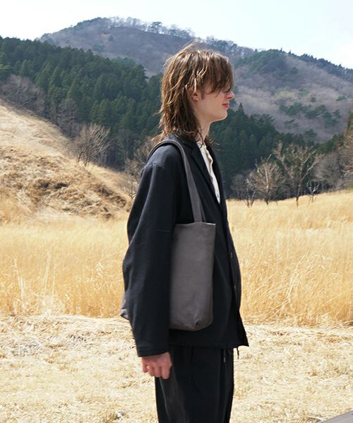 VU PRODUCTヴウプロダクトshoulder toto deer leather [GRAY]鹿革ショルダートートvu-product-B16 gray