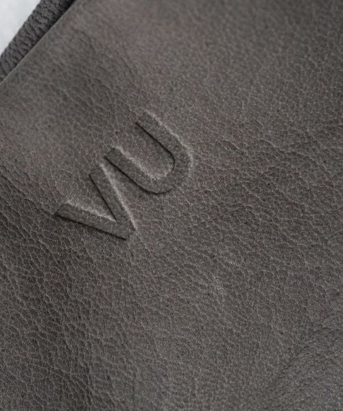 VU PRODUCTヴウプロダクトshoulder toto [GRAY] vu-product-B16 鹿革ショルダートート