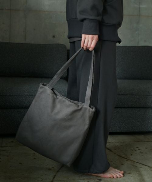VU PRODUCTヴウプロダクトshoulder toto [GRAY] vu-product-B16 鹿革ショルダートート