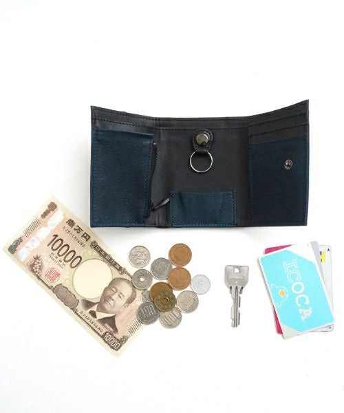 VUm PRODUCT B12 mini wallet deer leather / figaro
