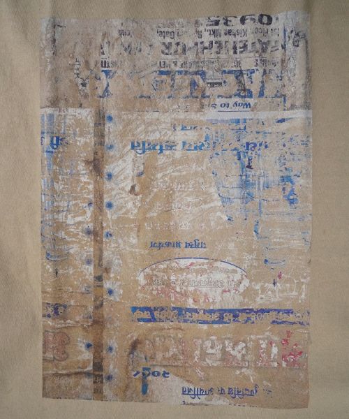 YANTOR ヤントル　Kashi Wall T-shirts[Y255CS01/BEIGE]