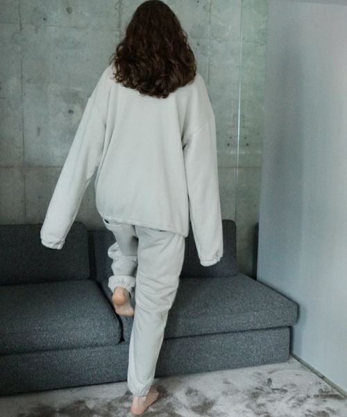 VU ヴウ sweat coach jacket  [PALE GRAY] vum-jk-02