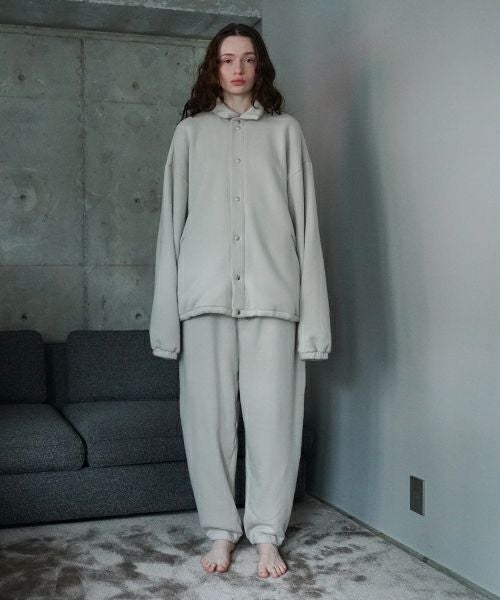 VU ヴウ sweat coach jacket  [PALE GRAY] vum-jk-02