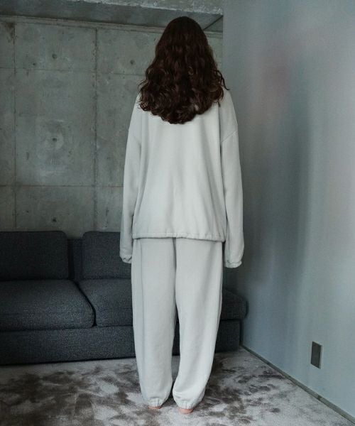 VU ヴウ sweat coach jacket  [PALE GRAY] vum-jk-02