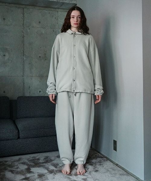 VU ヴウ sweat coach jacket  [PALE GRAY] vum-jk-02