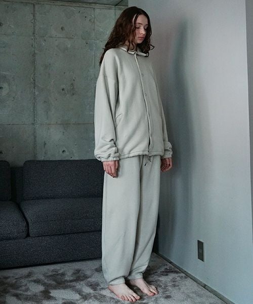 VU ヴウ sweat coach jacket  [PALE GRAY] vum-jk-02