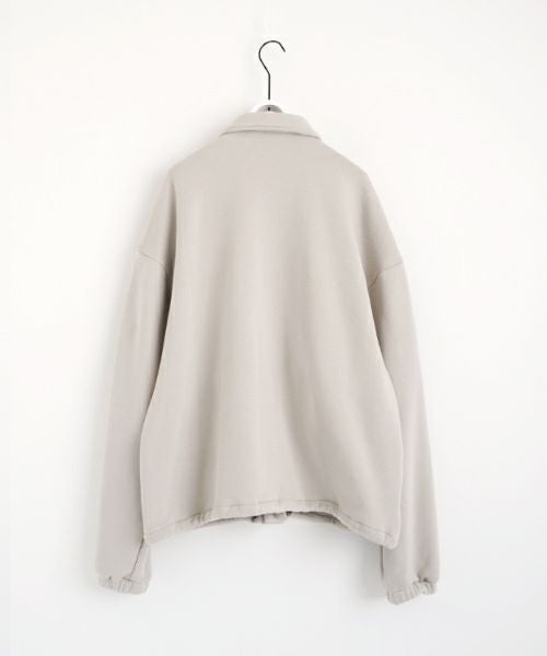 VU ヴウ sweat coach jacket  [PALE GRAY] vum-jk-02