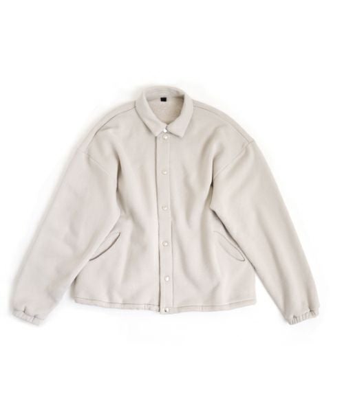 VU ヴウ sweat coach jacket  [PALE GRAY] vum-jk-02