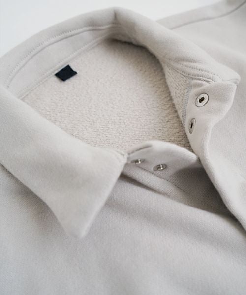 VU ヴウ sweat coach jacket  [PALE GRAY] vum-jk-02