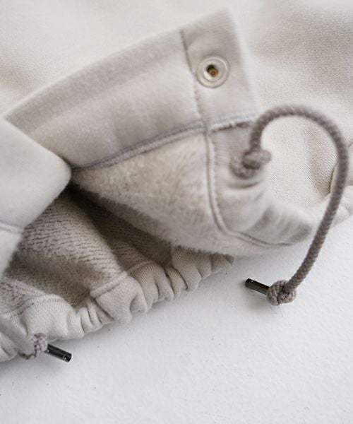 VU ヴウ sweat coach jacket  [PALE GRAY] vum-jk-02