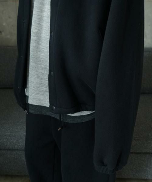 VU / ヴウ sweat coach jacket  [BLACK] vum-jk-02