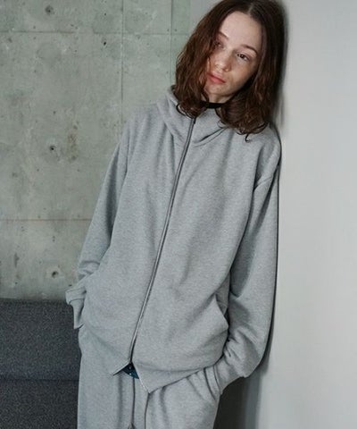 VU / ヴウ zip hoody [HEATHER GRAY] vum-ho-01