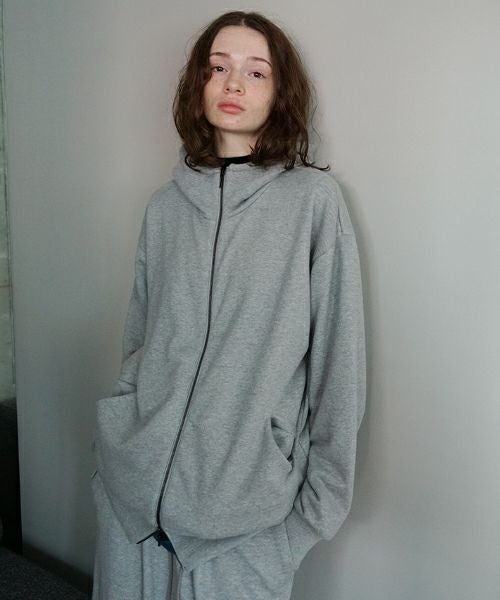 VU / ヴウ zip hoody [HEATHER GRAY] vum-ho-01