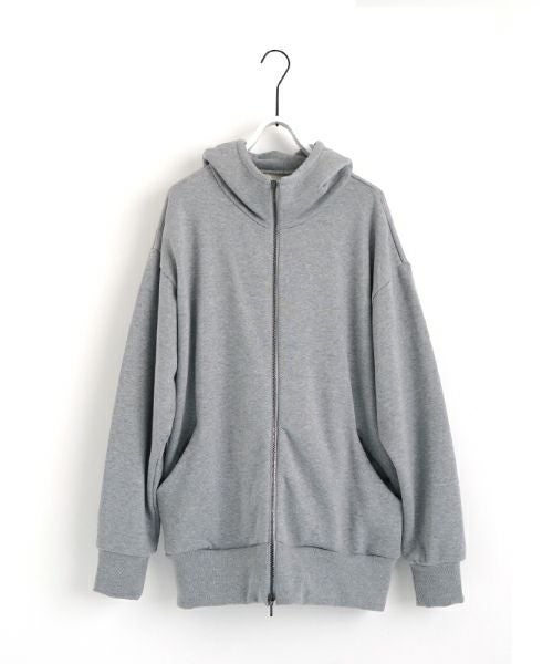VU / ヴウ zip hoody [HEATHER GRAY] vum-ho-01